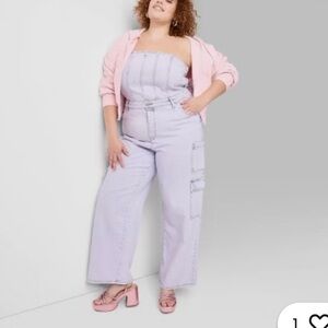 NWOT Denim Jumpsuit